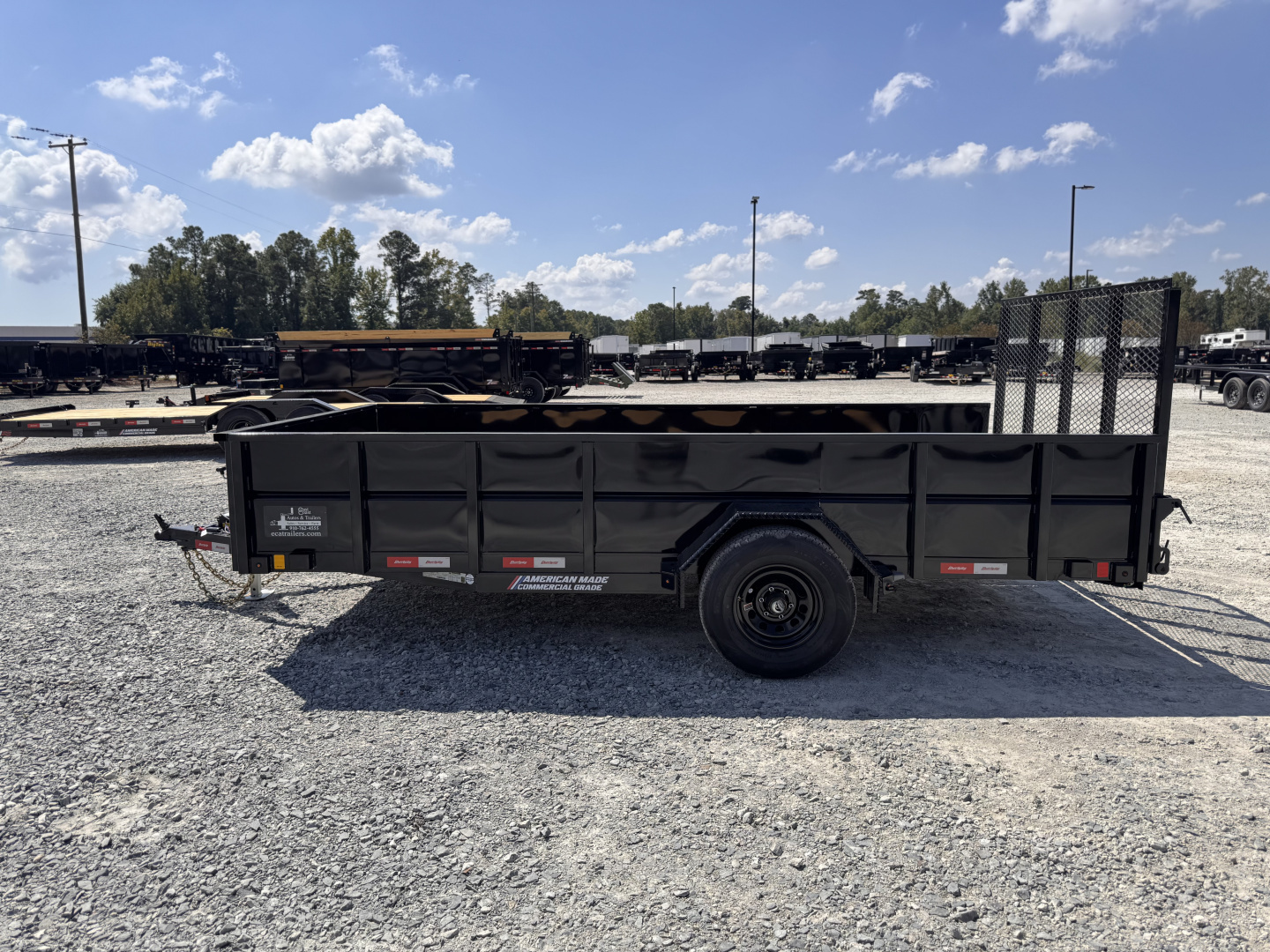 New 2026 Liberty 7x12 Utility Trailer