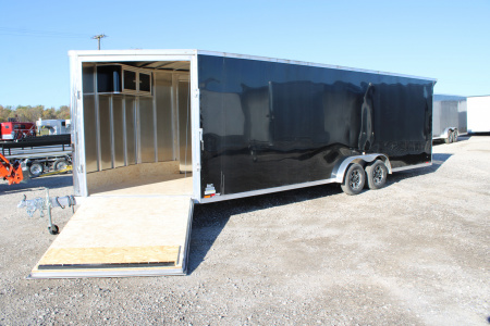 New 2024 MTI Trailers 7.5X29 + 12  R Snowmobile Trailer