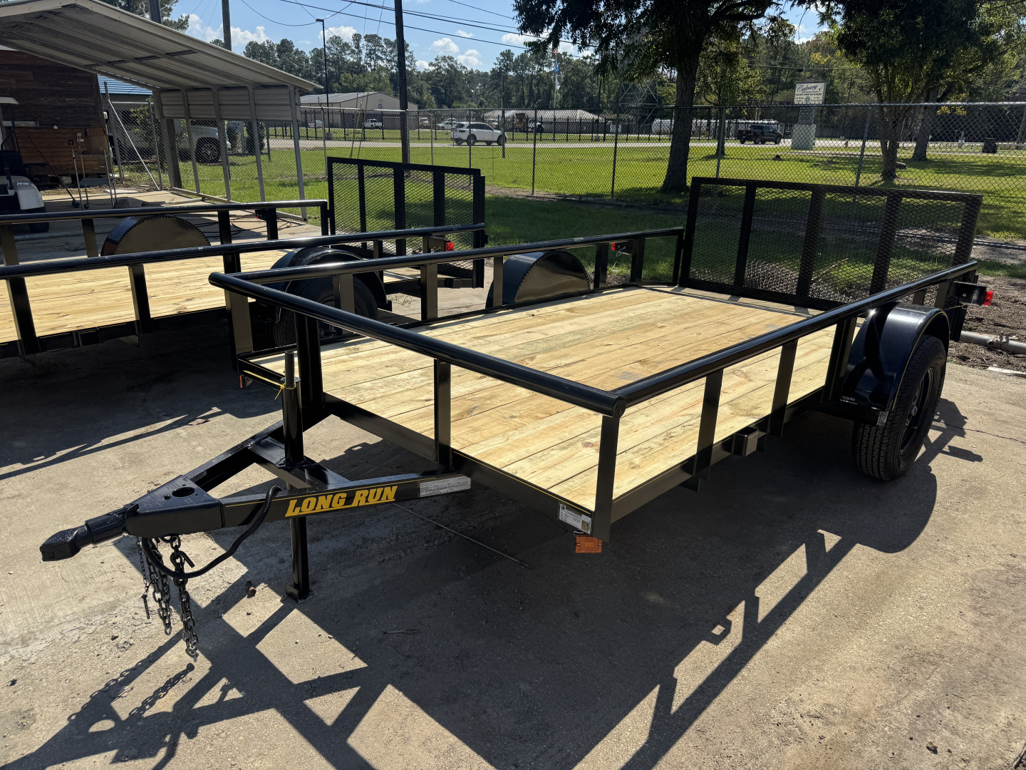 New 2025 Long Run Trailers 76”x12’ Pipetop Utility Trailer