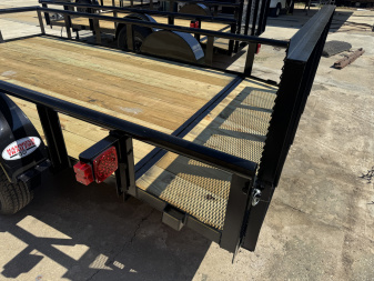 New 2025 Long Run Trailers 76”x12’ Pipetop Utility Trailer