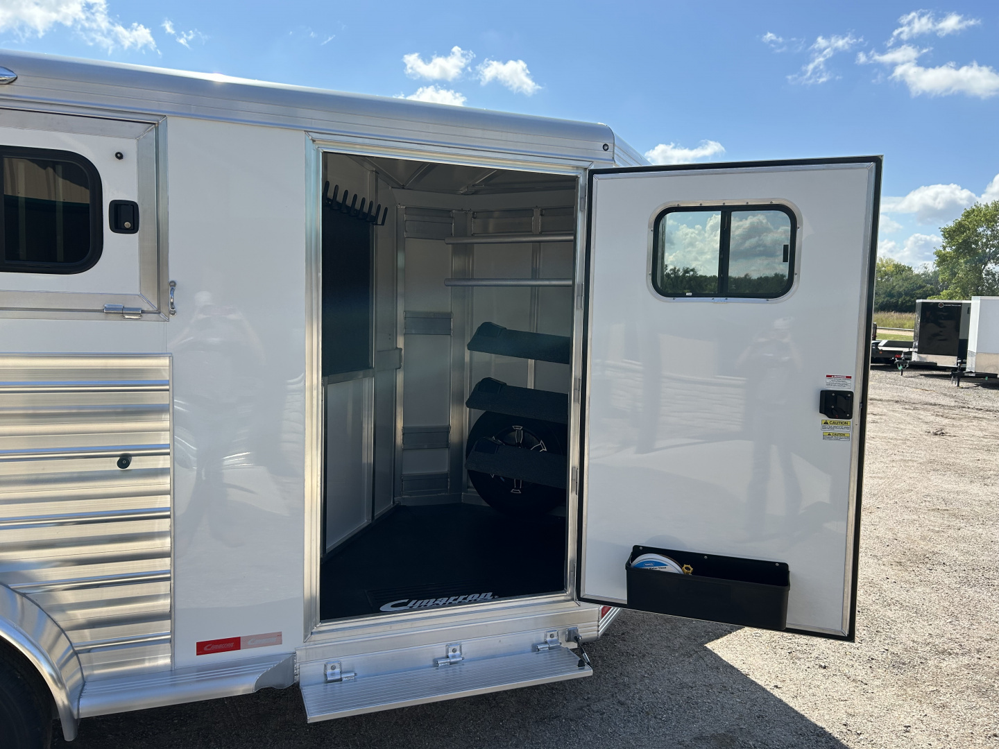 New 2026 Cimarron Norstar 3 Horse Trailer