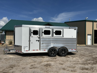 New 2026 Cimarron Norstar 3 Horse Trailer