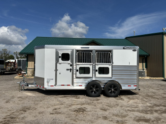 New 2026 Cimarron Norstar 3 Horse Trailer