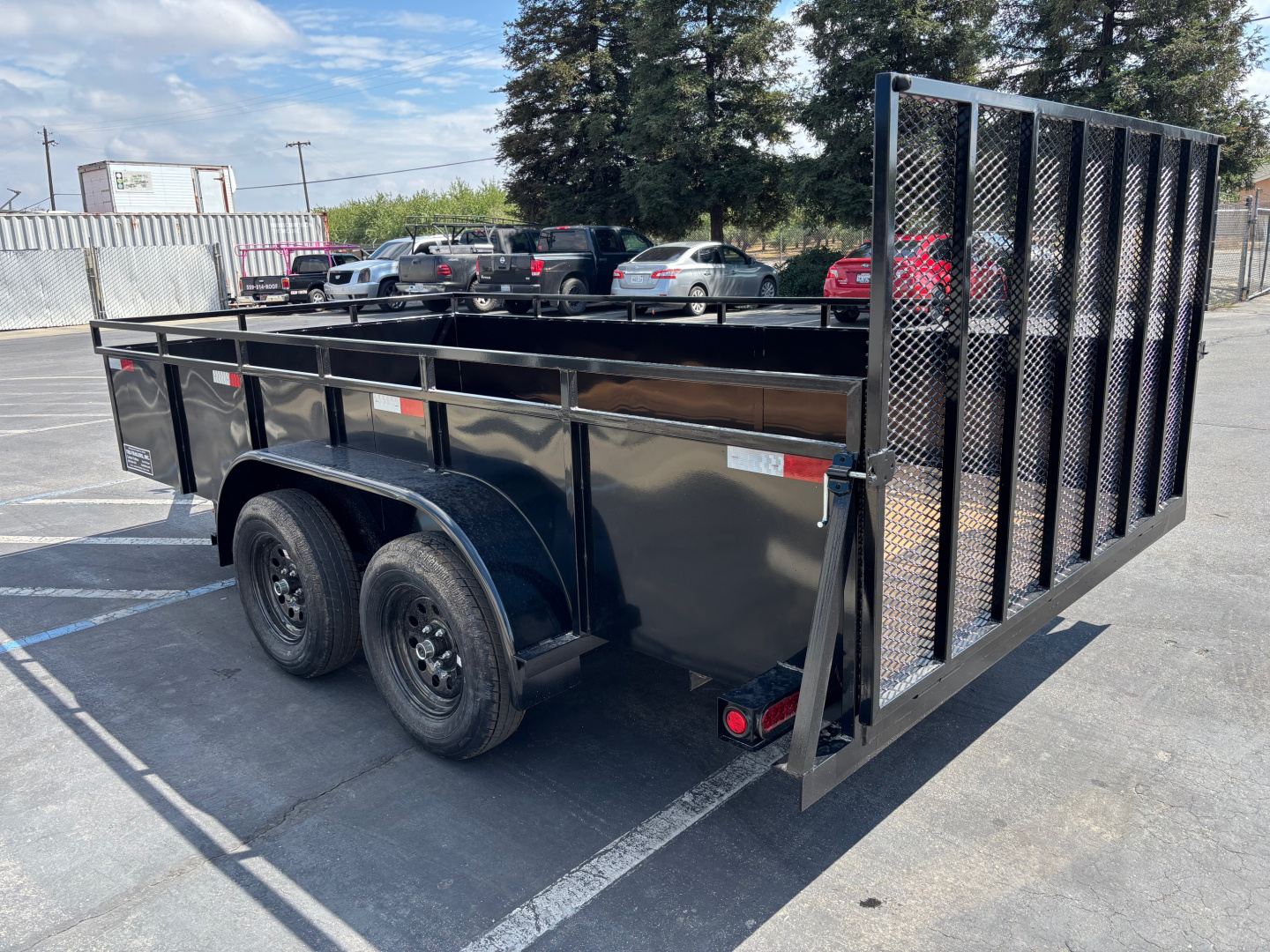 New 2025 TRU 7'x14'x2 'Utility Box Trailer 7k
