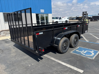 New 2025 TRU 7'x14'x2 'Utility Box Trailer 7k