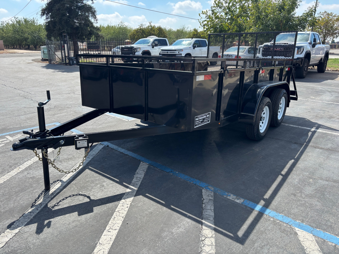 New 2025 TRU 6'x12'x2 Tandem Utility Box 7k