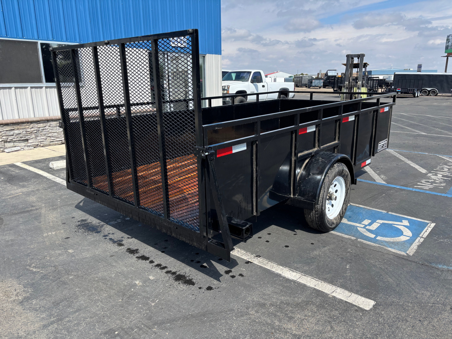 New 2025 TRU 6'x12'x2' SIngle Axle Utility Box 3.5k