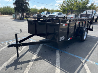 New 2025 TRU 6'x12'x2' SIngle Axle Utility Box 3.5k