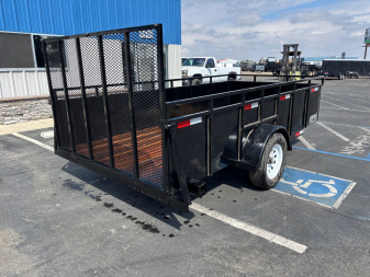 New 2025 TRU 6'x12'x2' SIngle Axle Utility Box 3.5k