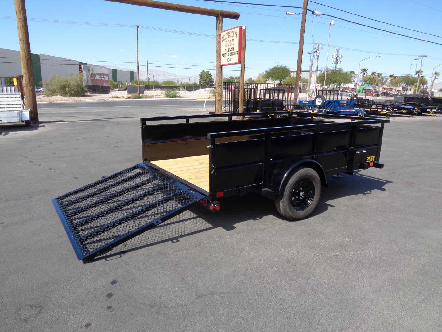 New 2026 Big Tex Trailers * 35SV-10 * 10Ft Single Axle Vanguard Landscape Trailer