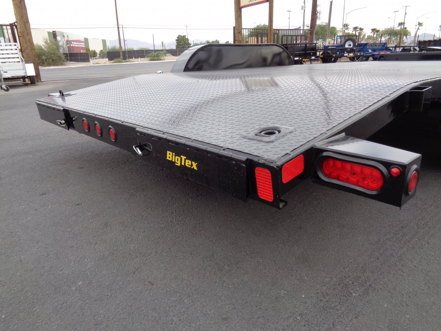 New 2026 Big Tex Trailers * 70DM-18 * 18Ft Tandem Axle Steel Diamond Back 7k Car Hauler