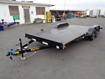 New 2026 Big Tex Trailers * 70DM-18 * 18Ft Tandem Axle Steel Diamond Back 7k Car Hauler