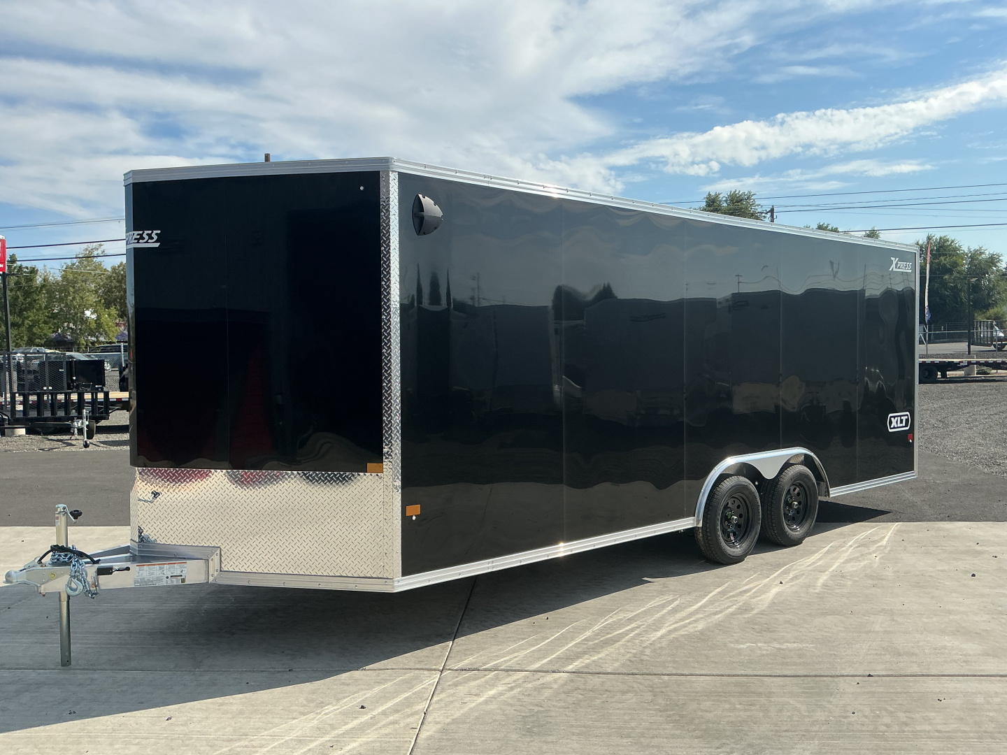 New 2026 ALCOM 8.5X20 7K Aluminum Enclosed Car Hauler