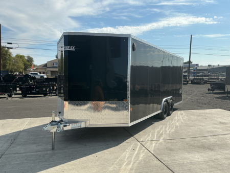 New 2026 ALCOM 8.5X20 7K Aluminum Enclosed Car Hauler
