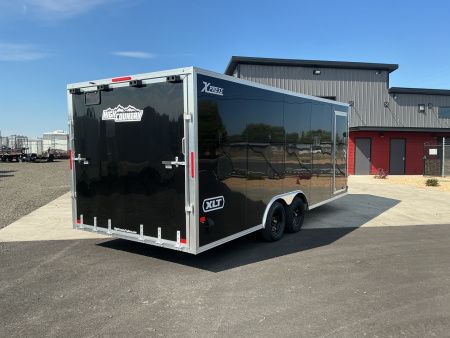 New 2026 ALCOM 8.5X20 7K Aluminum Enclosed Car Hauler