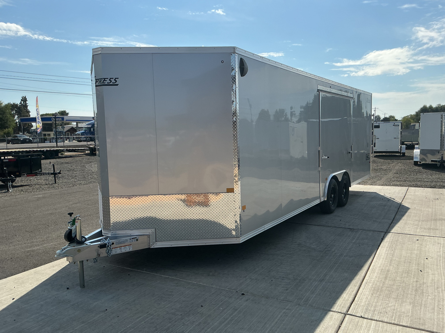 New 2026 ALCOM 8.5X24 9K Enclosed Car Hauler W/ Elite Escape Door