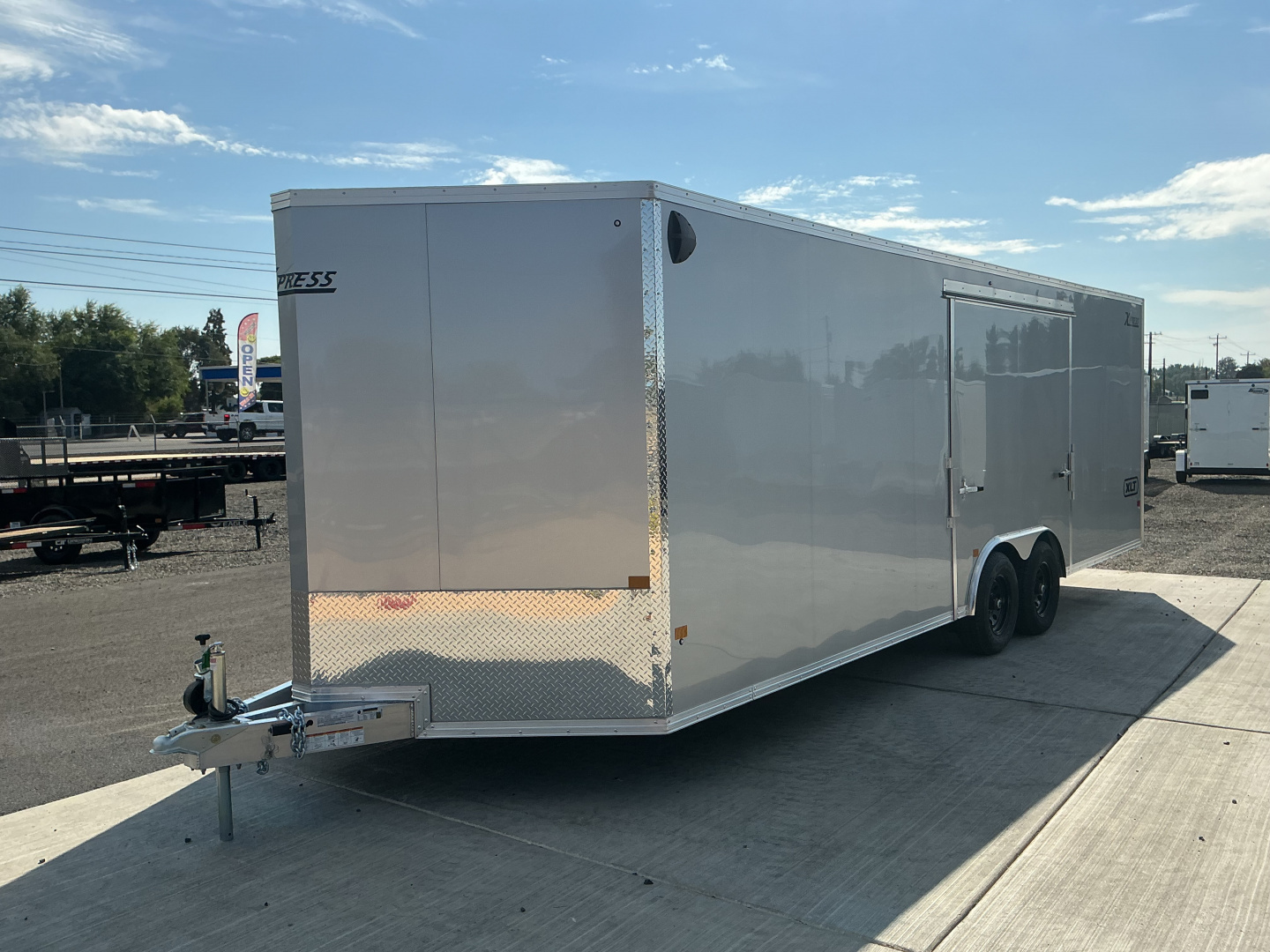 New 2026 ALCOM 8.5X24 9K Enclosed Car Hauler W/ Elite Escape Door