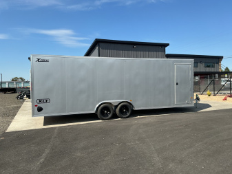 New 2026 ALCOM 8.5X24 9K Enclosed Car Hauler W/ Elite Escape Door