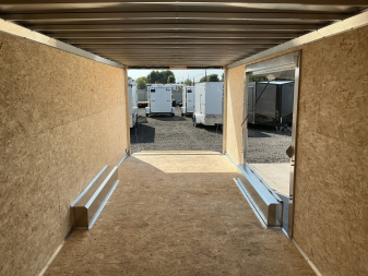 New 2026 ALCOM 8.5X24 9K Enclosed Car Hauler W/ Elite Escape Door