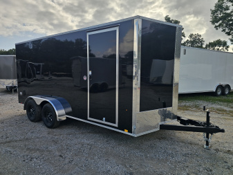 New 2026 Look Trailers 7X16 6'6 INSIDE HEIGHT RAMP DOOR 080 SCREWLESS Cargo / Enclosed Trailer