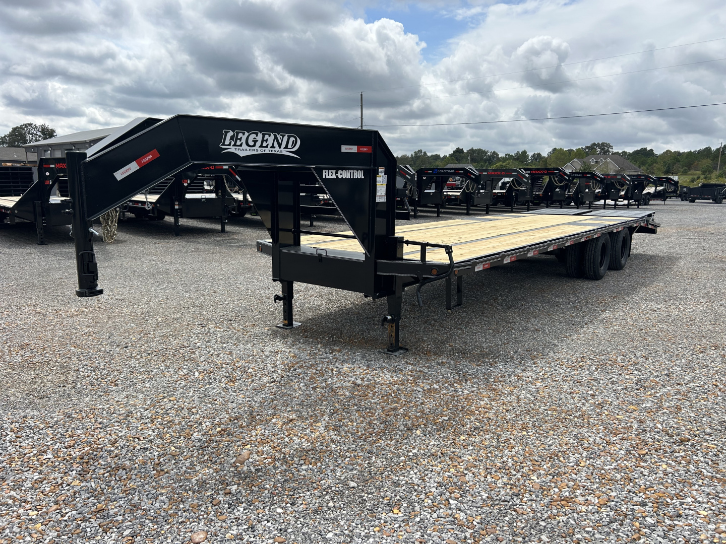 New 2026 Legend 102"X28' 22.5K Gooseneck Flatbed Trailer
