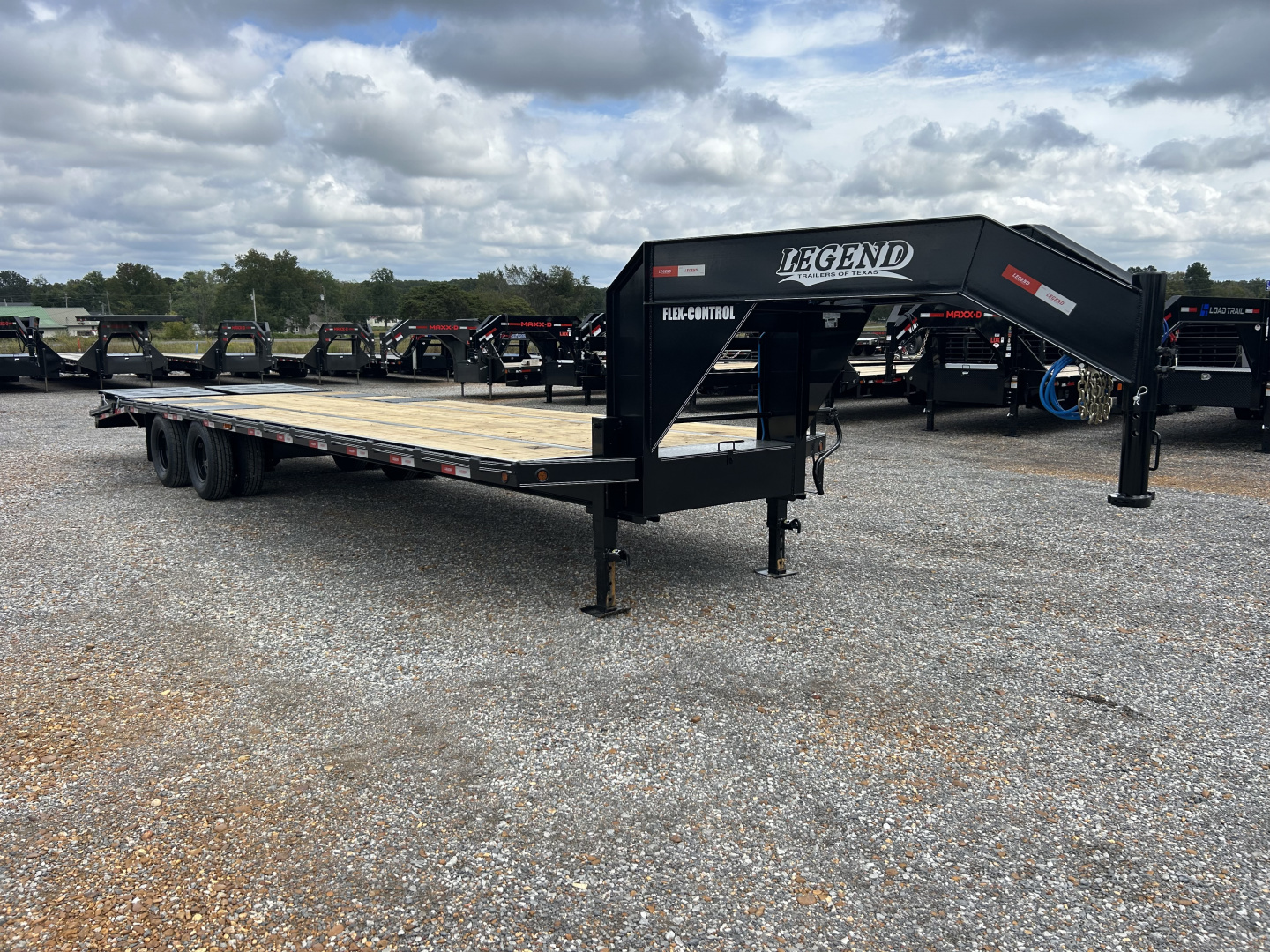 New 2026 Legend 102"X30' 22.5K Gooseneck Flatbed Trailer
