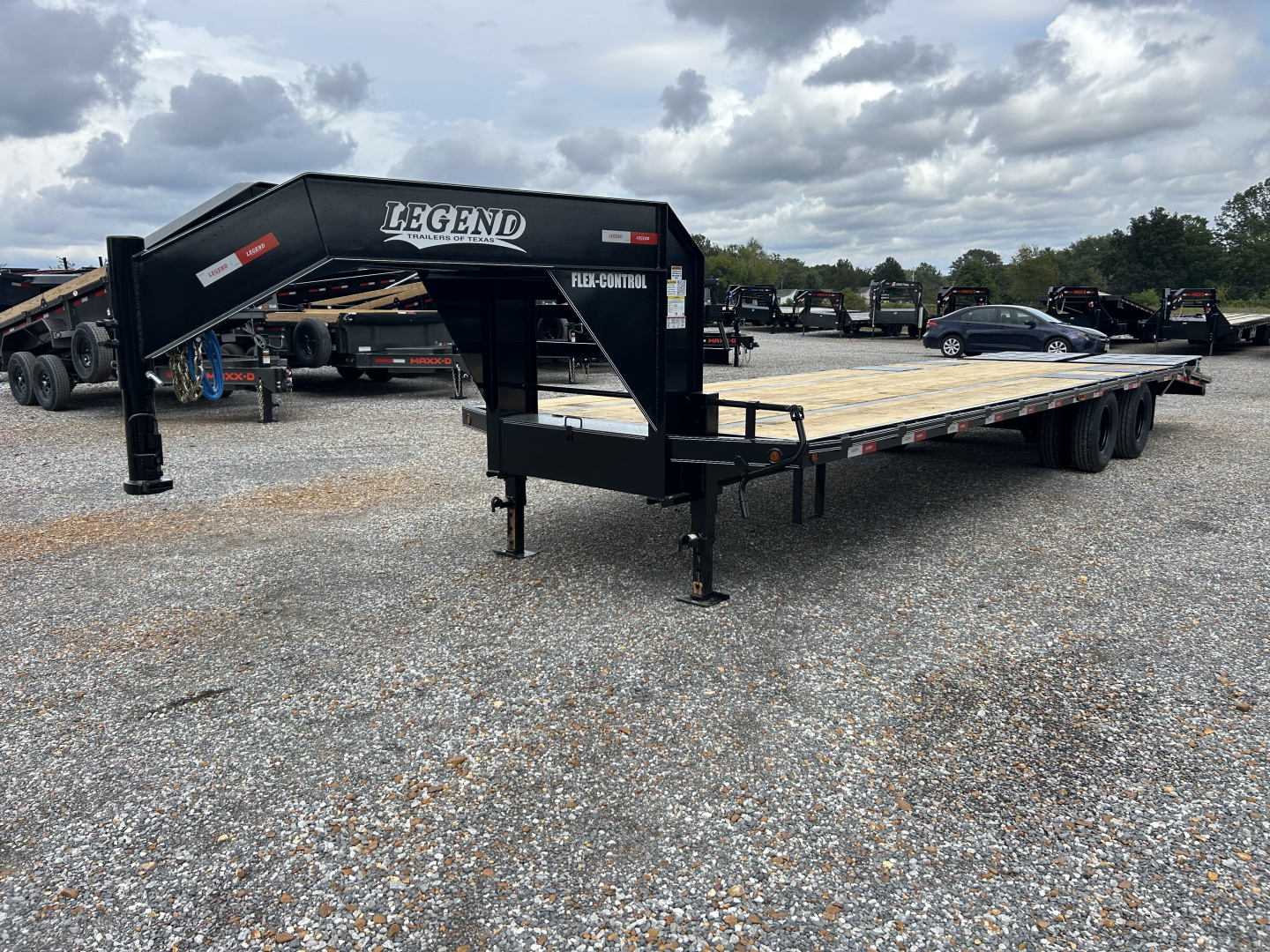 New 2026 Legend 102"X30' 22.5K Gooseneck Flatbed Trailer