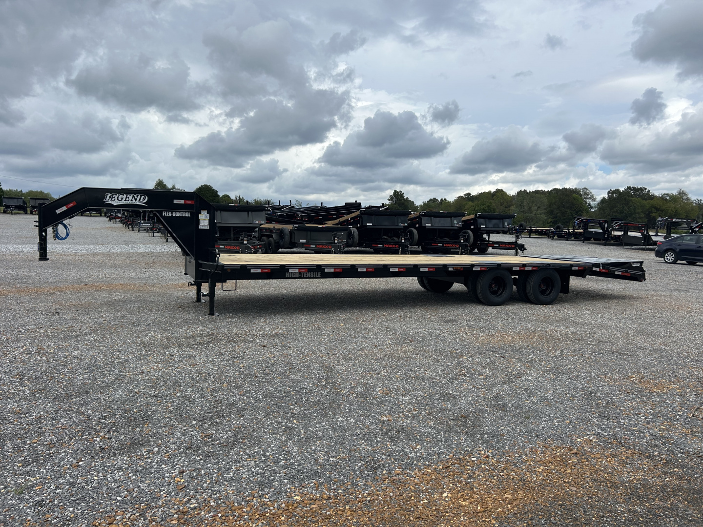 New 2026 Legend 102"X30' 22.5K Gooseneck Flatbed Trailer