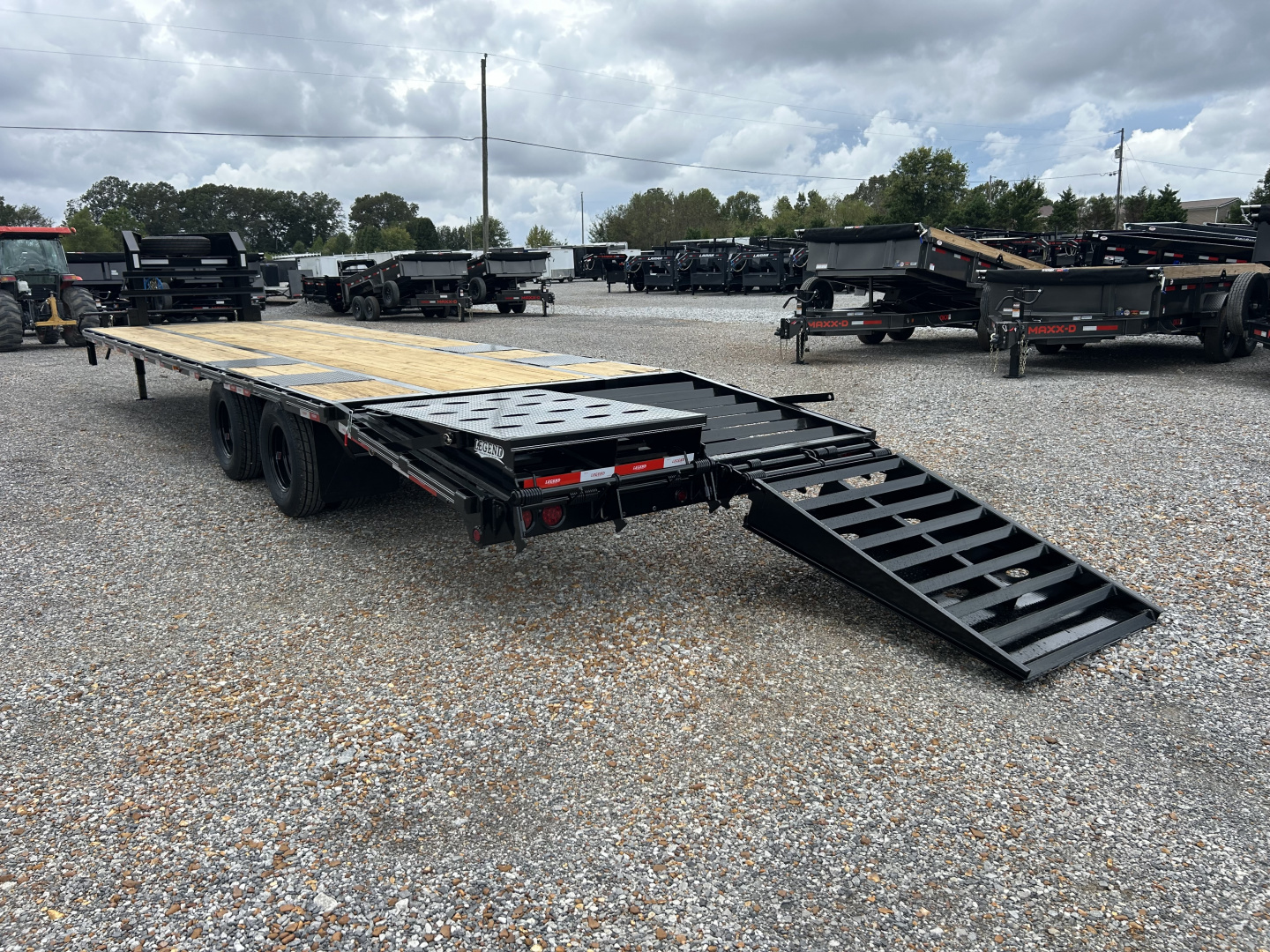 New 2026 Legend 102"X30' 22.5K Gooseneck Flatbed Trailer