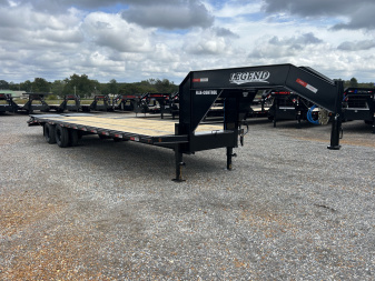 New 2026 Legend 102 X30' 22.5K Gooseneck Flatbed Trailer