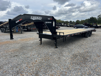 New 2026 Legend 102"X30' 22.5K Gooseneck Flatbed Trailer
