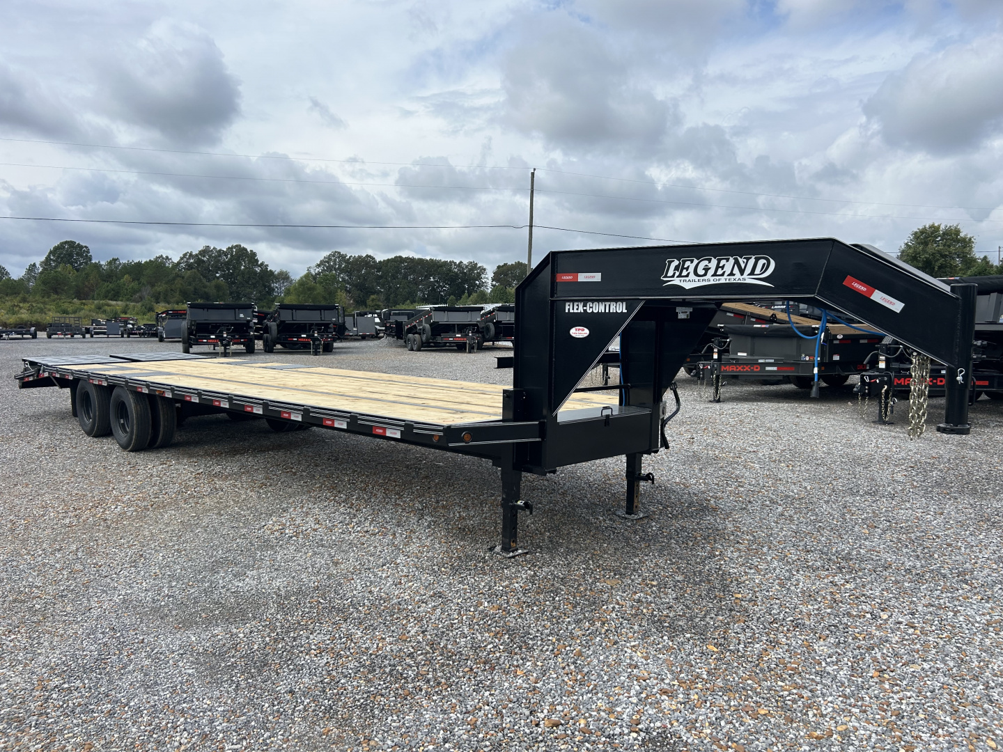 New 2026 Legend 102"X32' 22.5K Gooseneck Flatbed Trailer