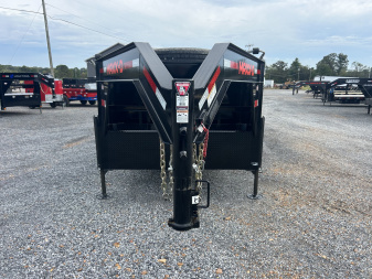 Used 2023 MAXXD DHX 83"x20' 21k Super HD Gooseneck Dump Trailer