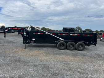 Used 2023 MAXXD DHX 83"x20' 21k Super HD Gooseneck Dump Trailer