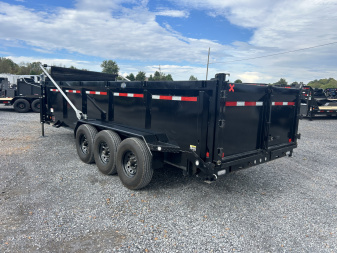 Used 2023 MAXXD DHX 83"x20' 21k Super HD Gooseneck Dump Trailer