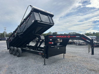 Used 2023 MAXXD DHX 83 x20' 21k Super HD Gooseneck Dump Trailer