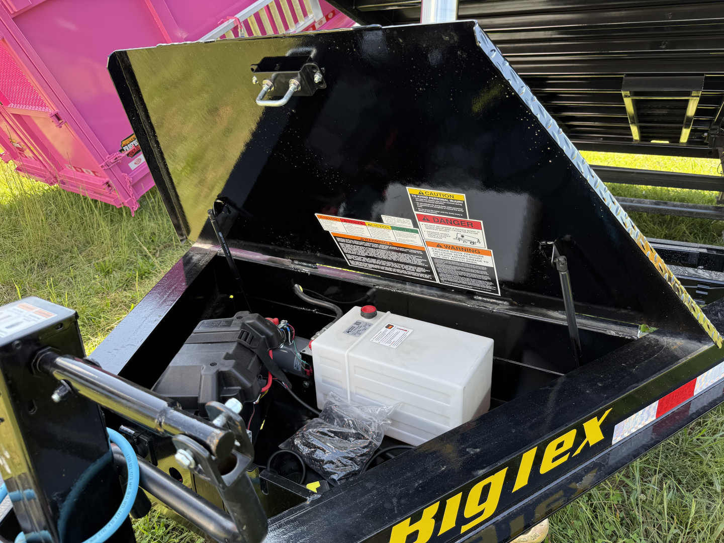 New 2026 Big Tex Trailers 14TD 14-P4 4'' SIDES Dump Trailer