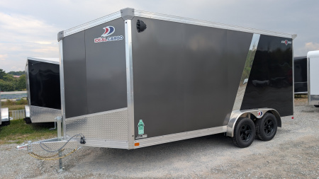 New 2026 Ideal Cargo 7.5 x 16 Evocore "Sport Zone" V-Nose Cargo Trailer w/ Ramp