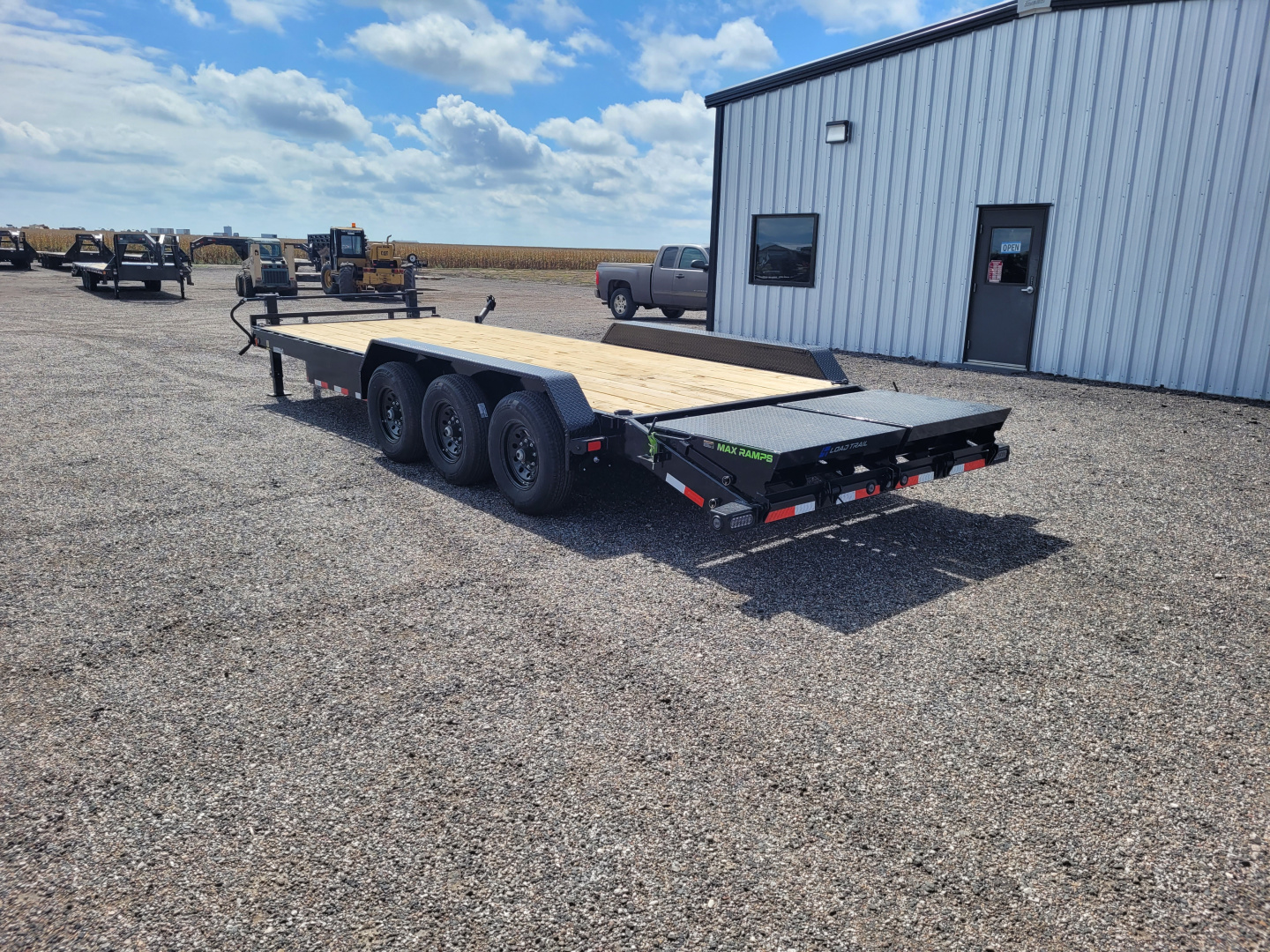 New 2026 Load Trail 83"x24' Triple Axle Carhauler Trailer W/Max Ramps