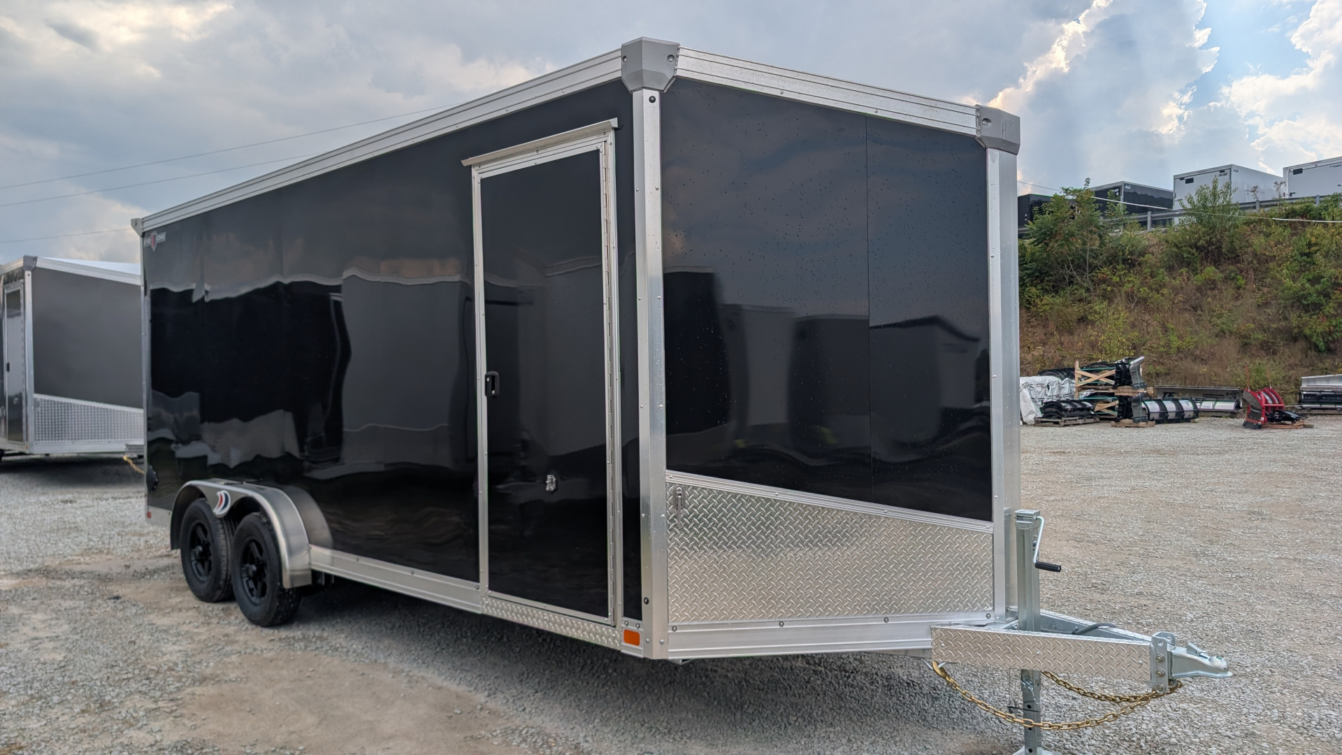 New 2026 Ideal Cargo 7.5 x 18 Evocore "Sport Zone" V-Nose Cargo Trailer w/ Ramp