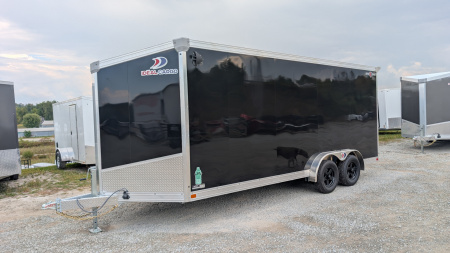 New 2026 Ideal Cargo 7.5 x 18 Evocore "Sport Zone" V-Nose Cargo Trailer w/ Ramp