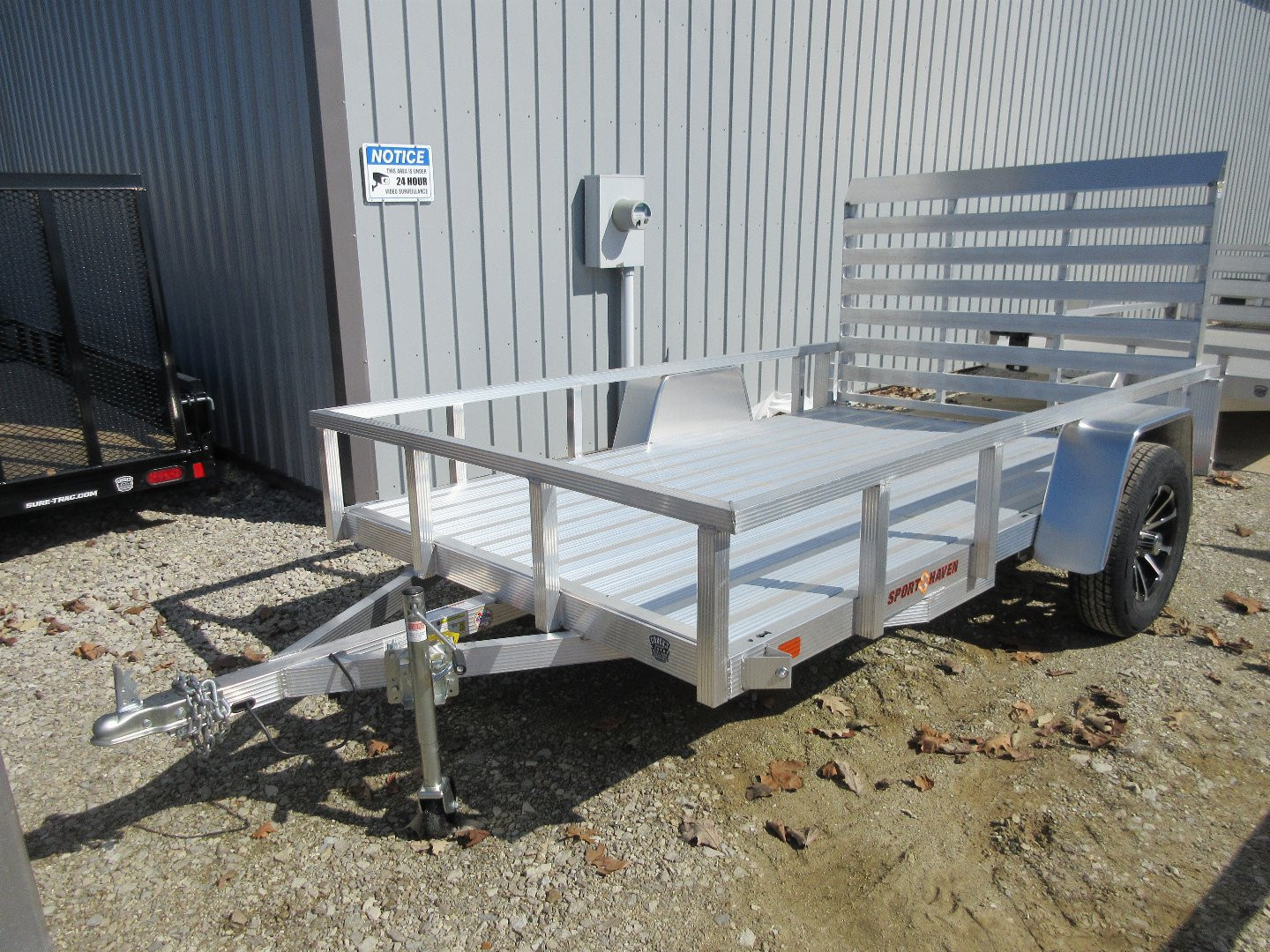 New 2026 Sport Haven 6'X10' DELUXE ALUMINUM Utility Trailer