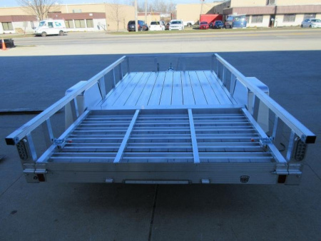 New 2026 Sport Haven 6'X12' DELUXE ALUMINUM Utility Trailer