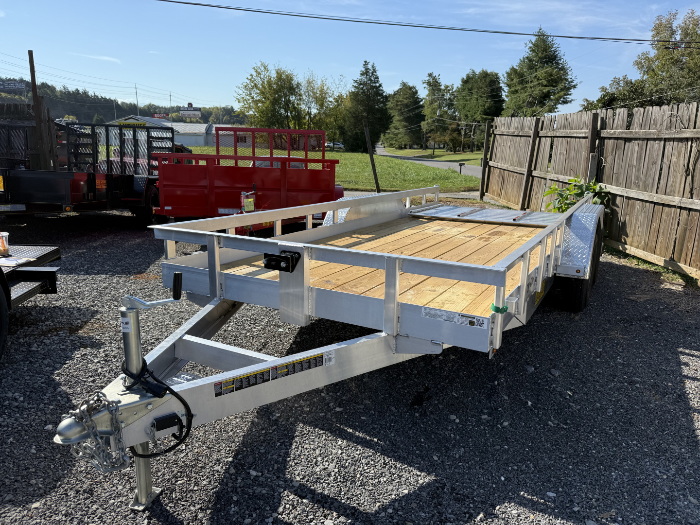 New 2026 Carry-On 7K 6X16 TA2 ALUMINUM Utility Trailer