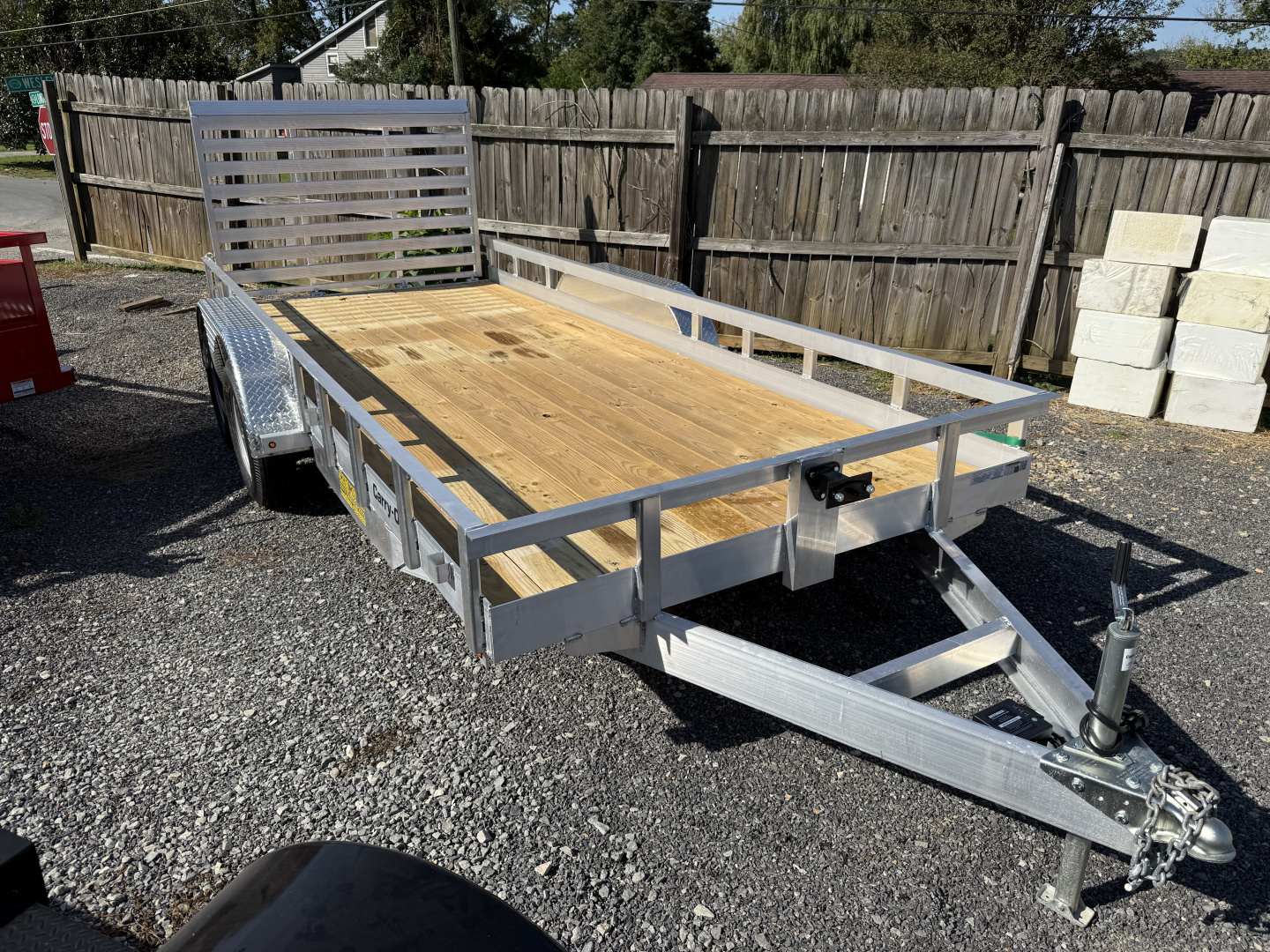 New 2026 Carry-On 7K 6X16 TA2 ALUMINUM Utility Trailer