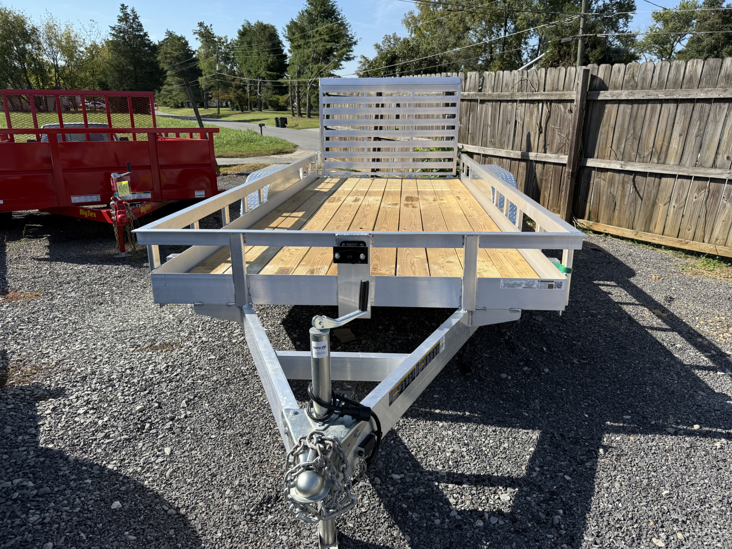 New 2026 Carry-On 7K 6X16 TA2 ALUMINUM Utility Trailer