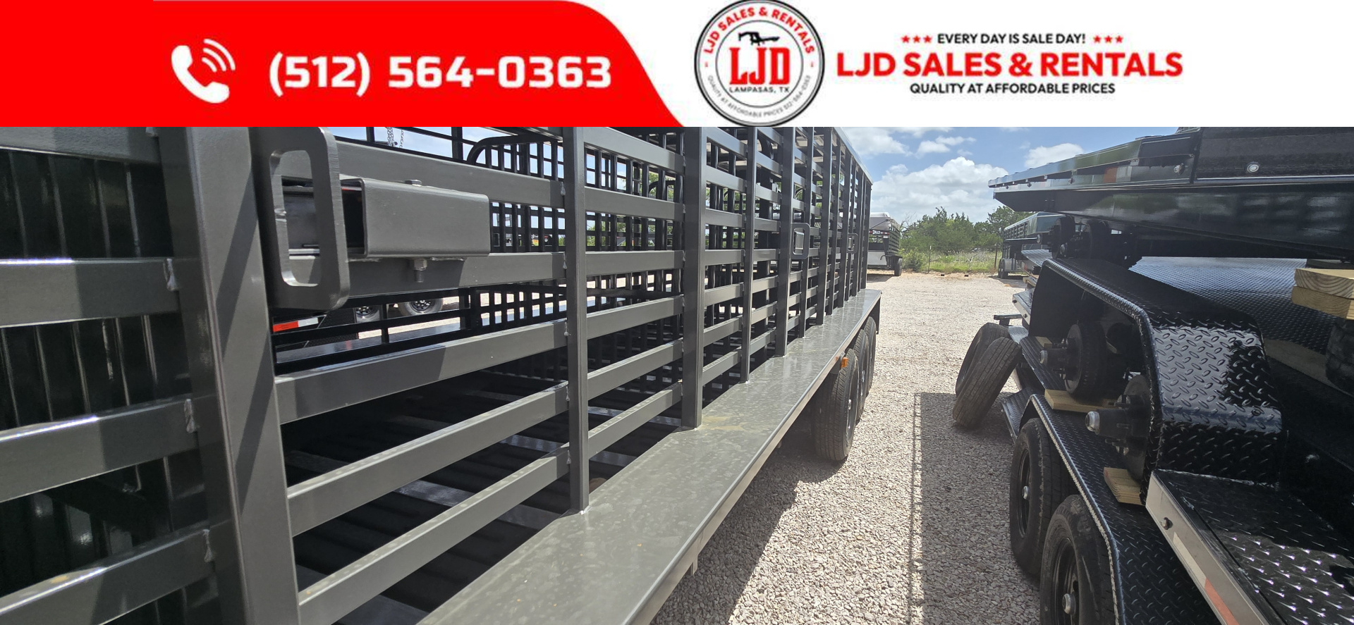 New 2025 East Texas - 80" x 32' - Gooseneck - 21K GVWR - Stock Trailer