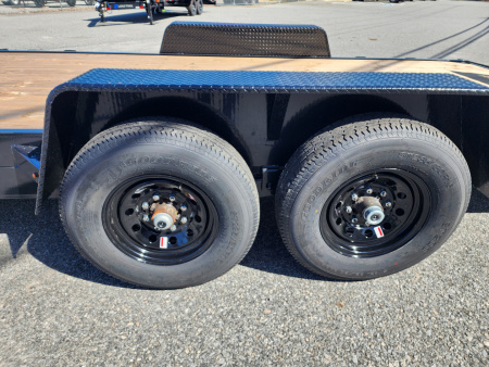 New 2026 Down 2 Earth Trailers 22ft 14K w/ Fold Up Ramps Equipment Trailer