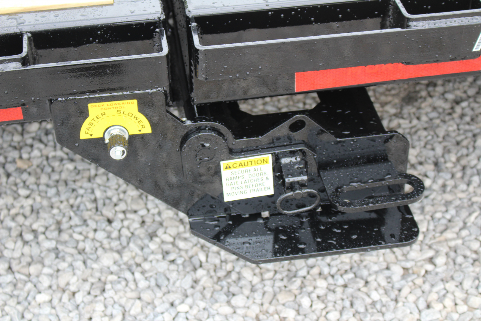 New 2025 Moritz 7' x 16' + 4' Low Pro - Gravity Tilt - Tilt Trailer - 25900# GVW