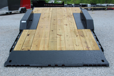 New 2025 Moritz 7' x 16' + 4' Low Pro - Gravity Tilt - Tilt Trailer - 25900# GVW
